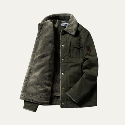 Men's Fleece Sherpa Jacket Warm