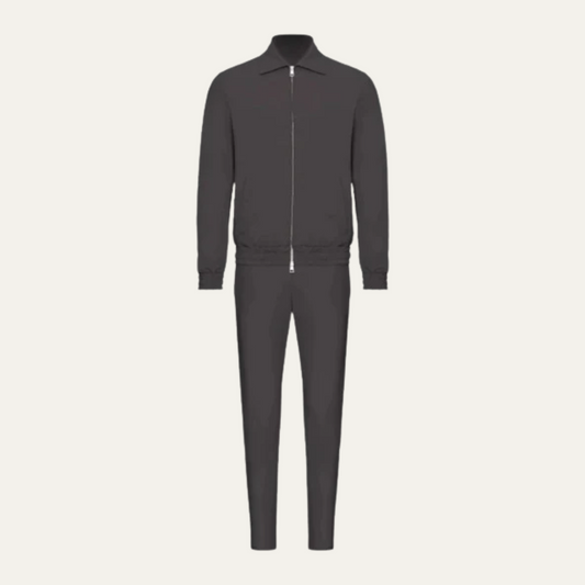 Men's Modern Lounge Wear Set Gray - VibreMode
