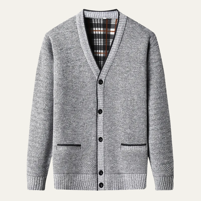 Men's Knitted V Neck Cardigan Warm Casual