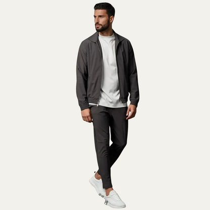 Men's Modern Lounge Wear Set Gray