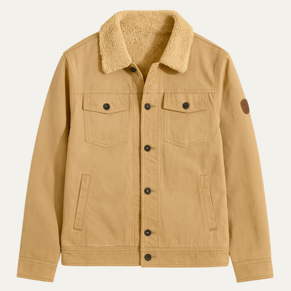 Men's Fleece Sherpa Jacket Warm - VibreMode