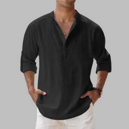 Men's Linen Summer Shirt Relaxed Fit