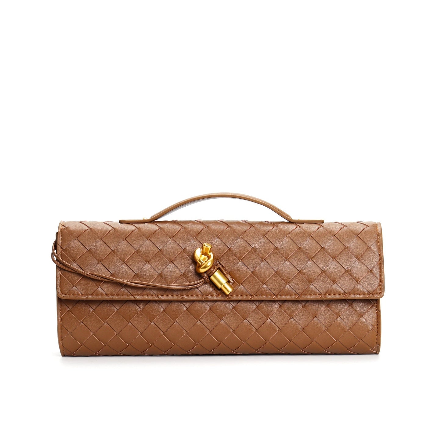 Women's Leather Backpack Braided Strap