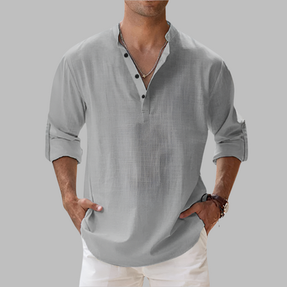 Men's Linen Summer Shirt Relaxed Fit