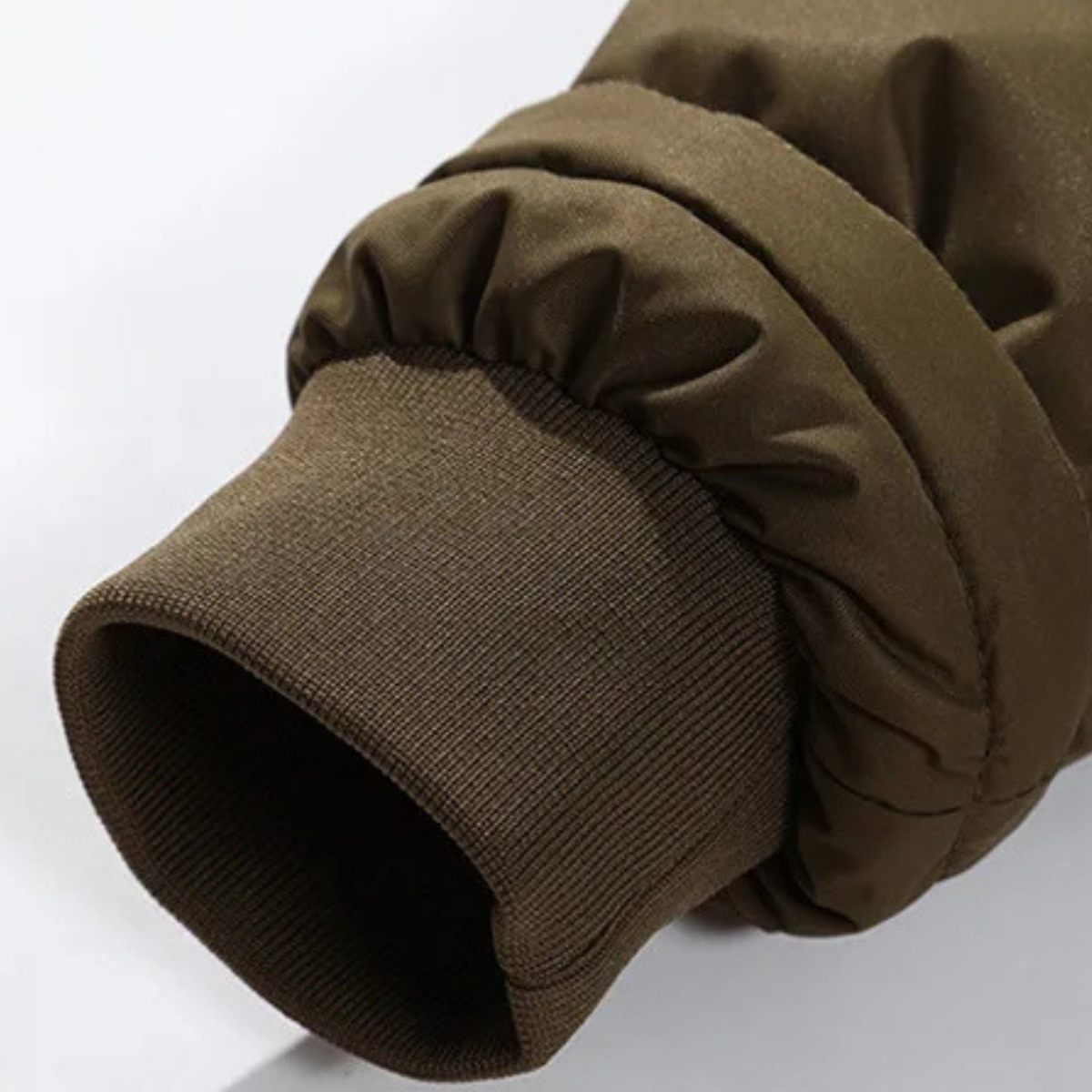 Men's Cotton Padded Winter Coat Fur Hood