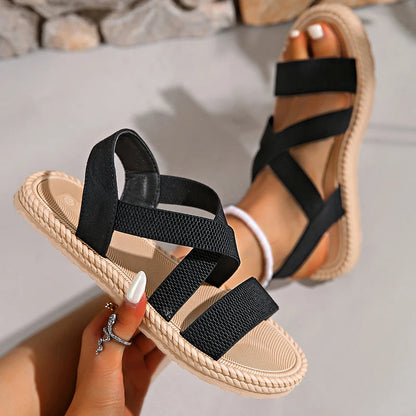 Comfortable Woven Flat Sandals for Women