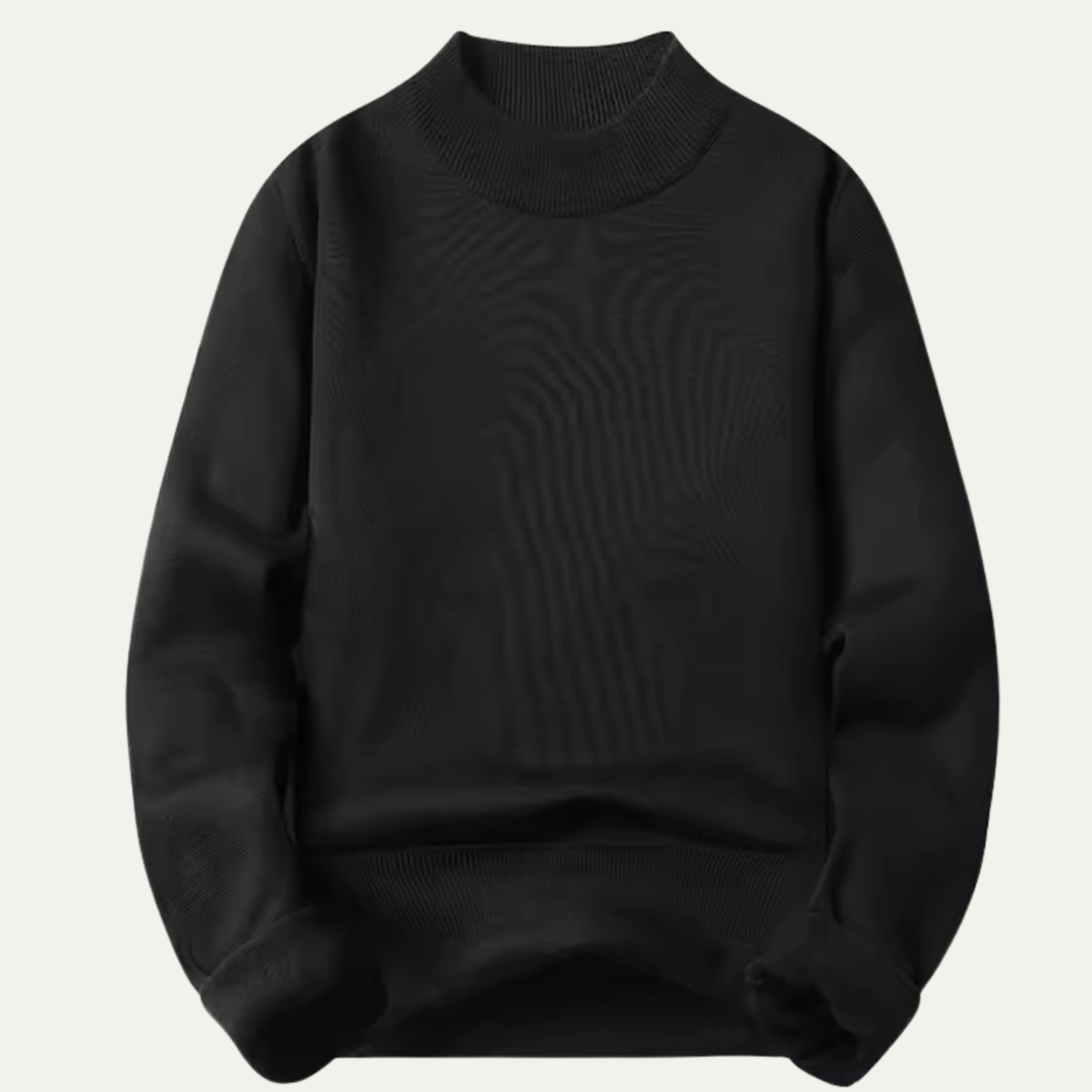 Men's Fleece Lined Crew Neck Sweater