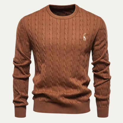 Men's Classic Crew Neck Knitted Sweater