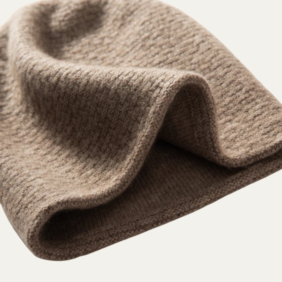 Westbury Women's Cashmere Beanie Ribbed Knit