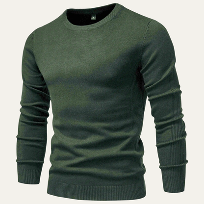 Men's Knitted Crewneck Sweater