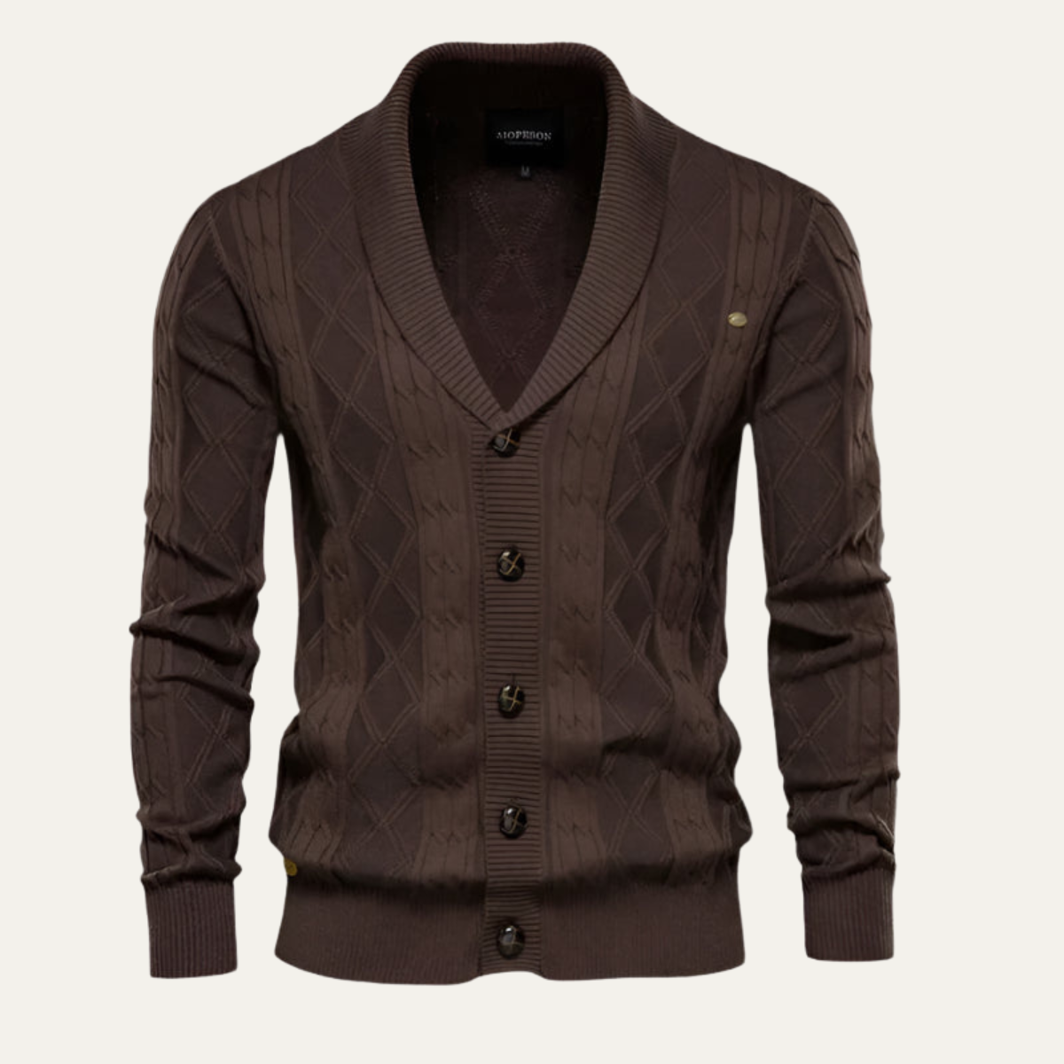 Men's Elegant Cardigan Sweater