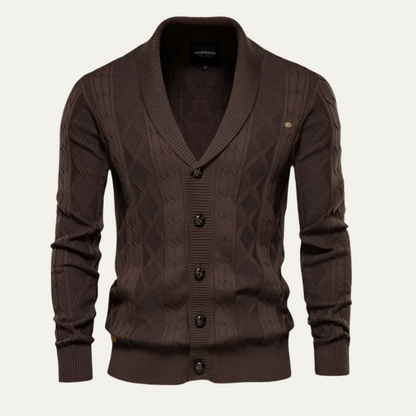Men's Elegant Cardigan Sweater