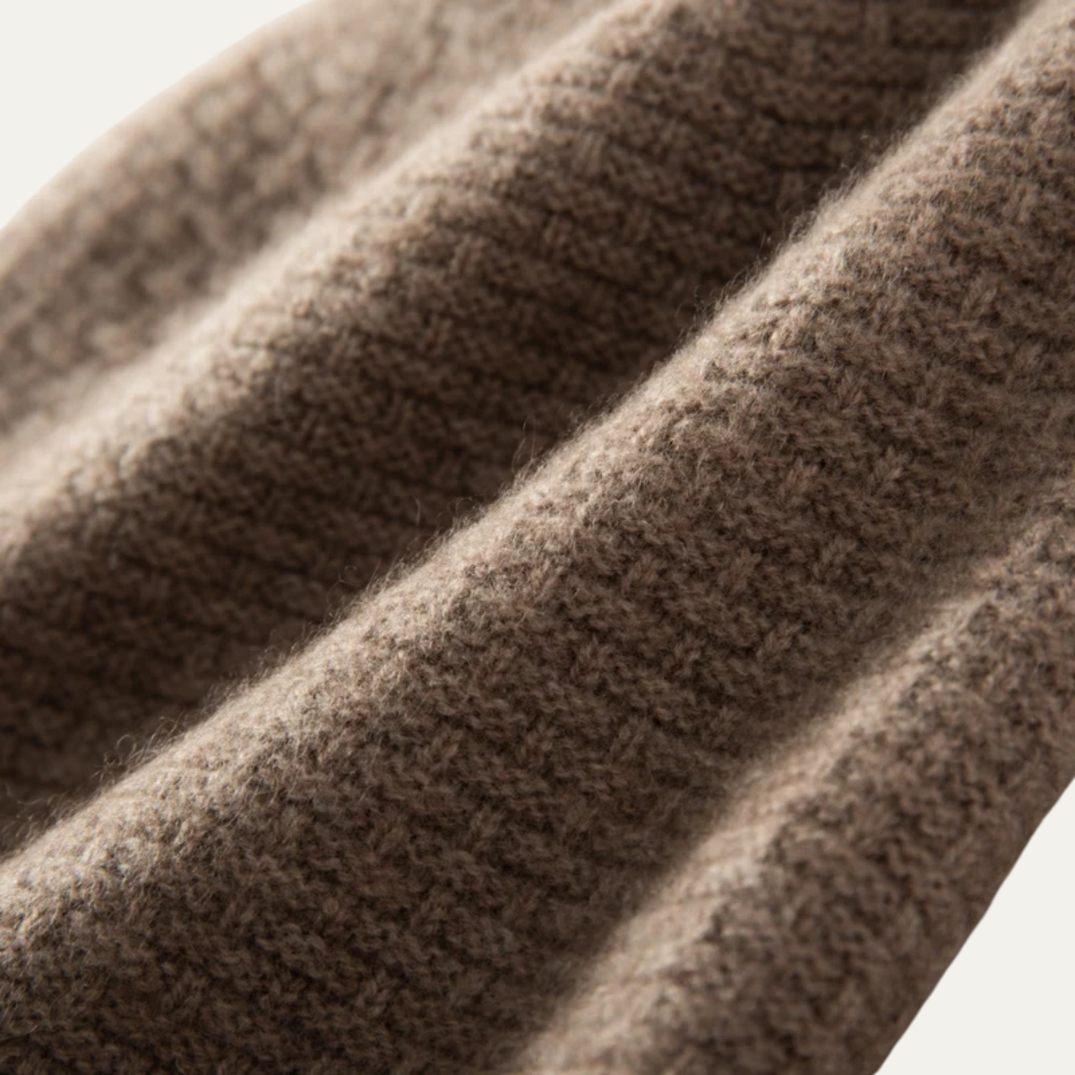Westbury Women's Cashmere Beanie Ribbed Knit