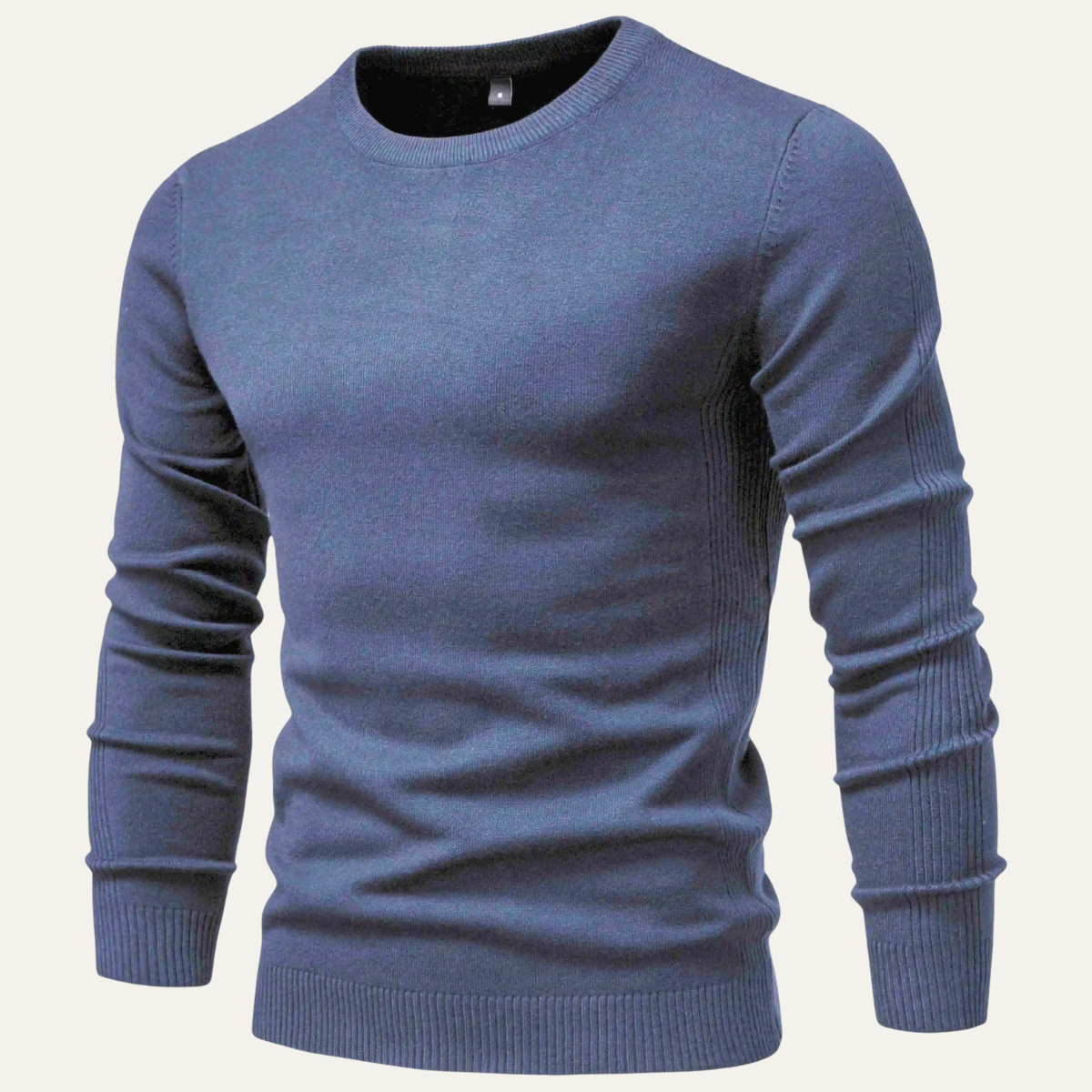 Men's Knitted Crewneck Sweater