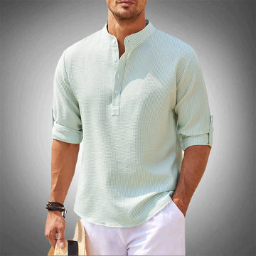 Maurice Mens Linen Dress Shirt