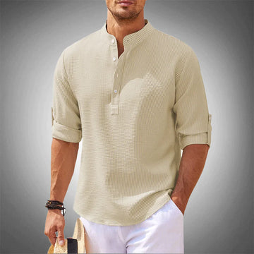 Maurice Mens Linen Dress Shirt