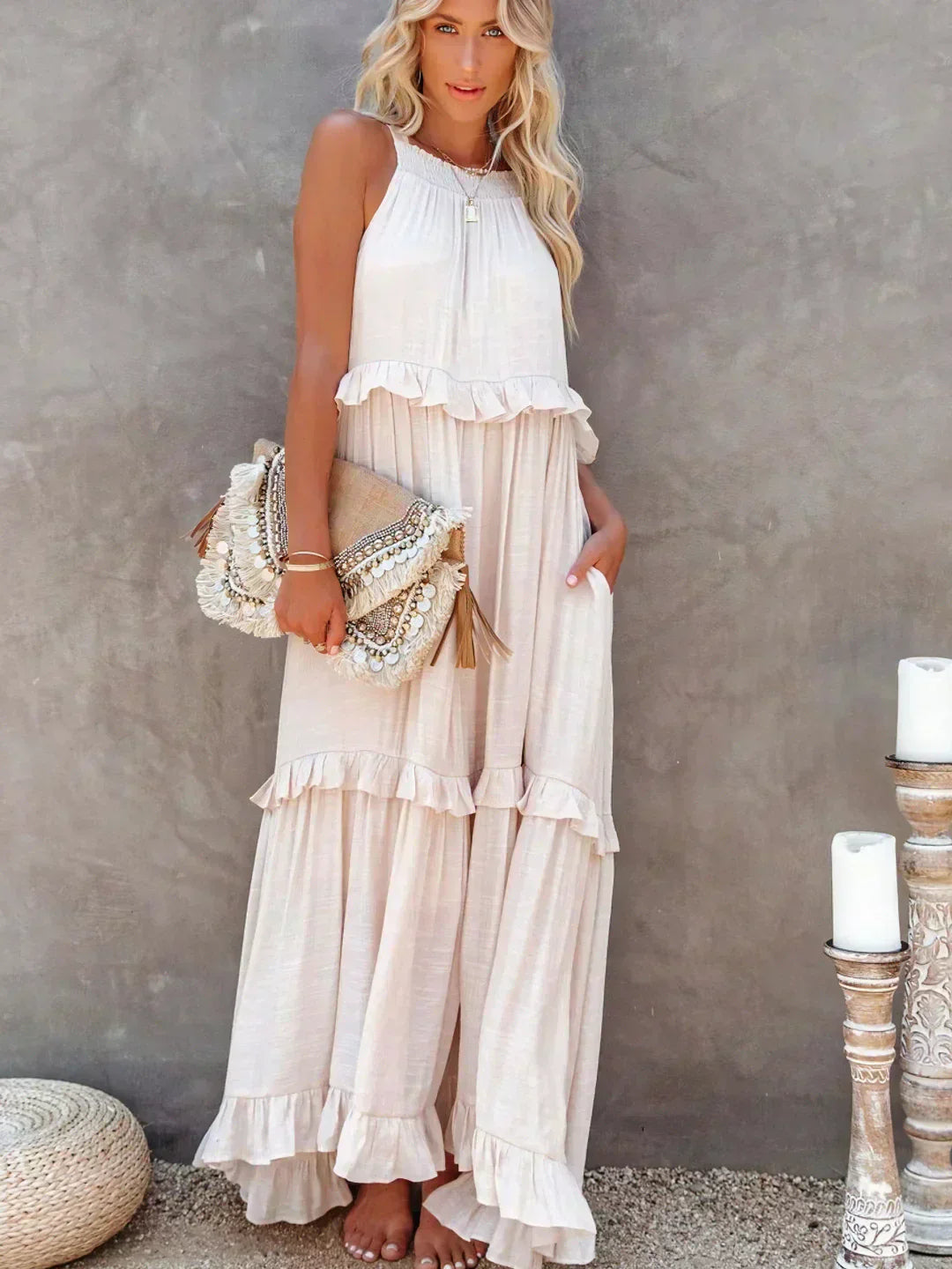 Elegant Women's Heather Dress