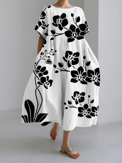 Beautiful Floral Maxi Dress for Women - VibreMode