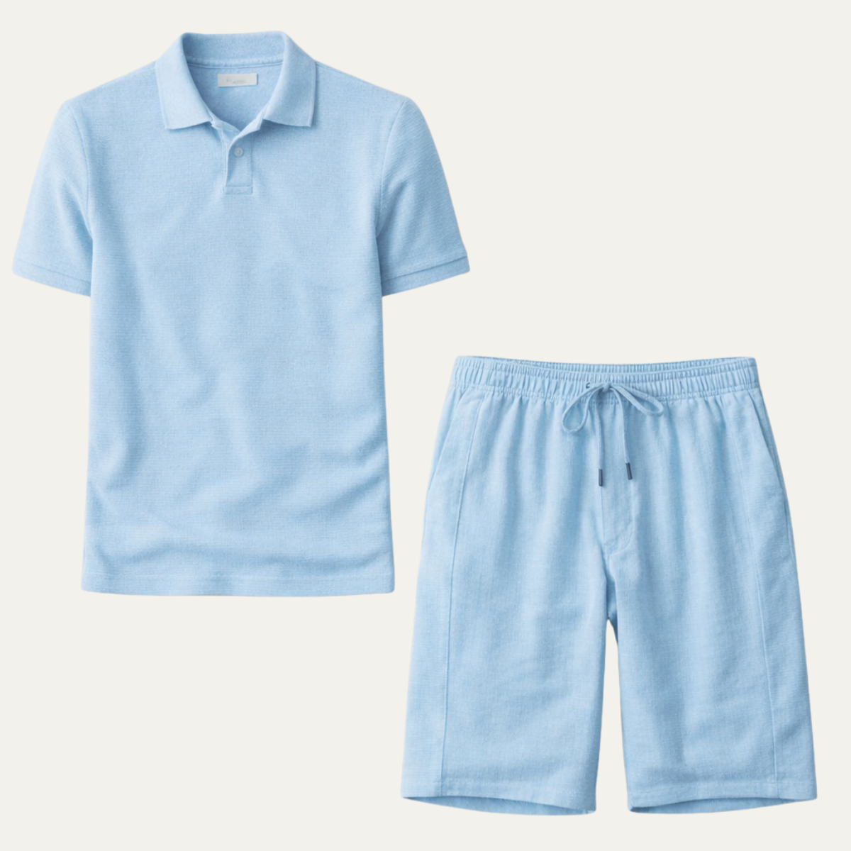 Men's Trendy Shirt And Shorts Set - VibreMode
