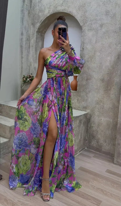 Women's Asymmetrical Dress - VibreMode