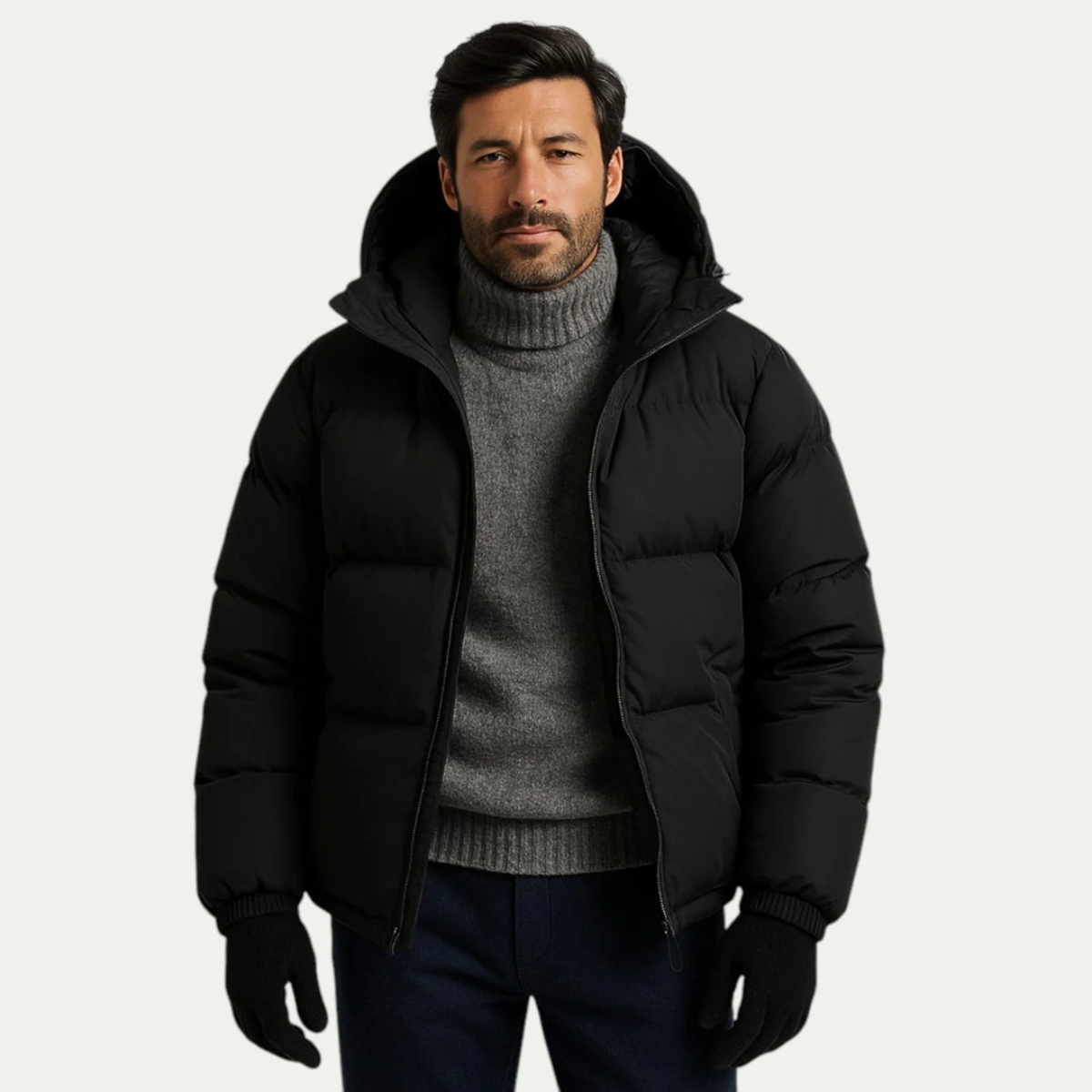 Men's Waterproof Down Puffer Jacket