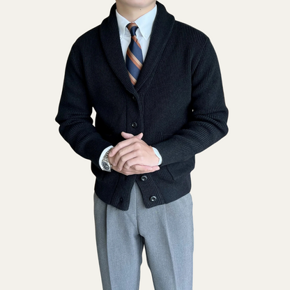 Men's Soft Knit Button Up Cardigan