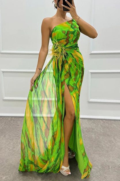 Women's Maxi Dress Floral Wedding Guest