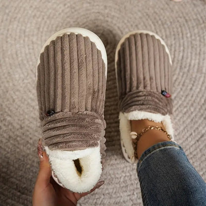 Women's Open Back Slippers Slip On Design