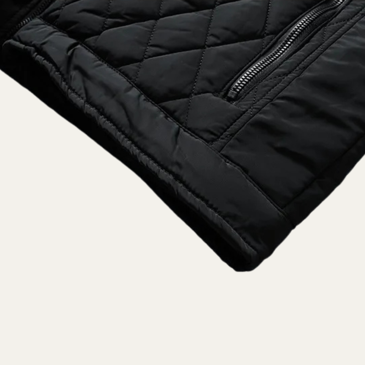 Men's Quilted Insulated Winter Jacket