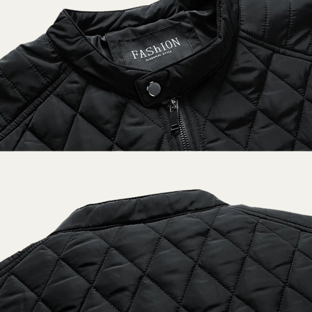 Men's Quilted Insulated Winter Jacket