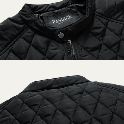 Men's Quilted Insulated Winter Jacket