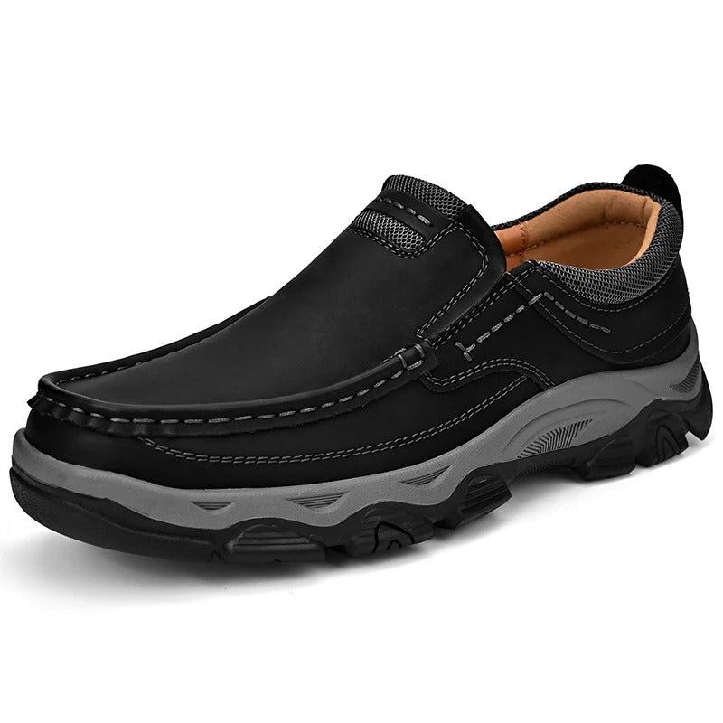 Men's Slip-On Loafers Round Toe Casual