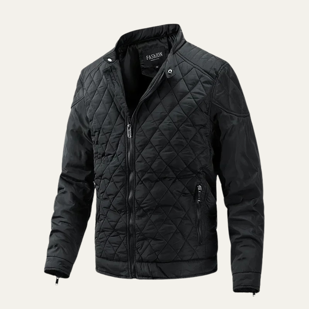 Men's Quilted Insulated Winter Jacket