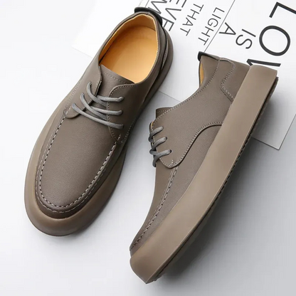 Men's Leather Smart Casual Sneakers