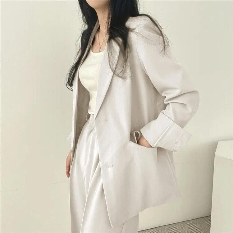 Classic Ladies Two Piece Suit Set