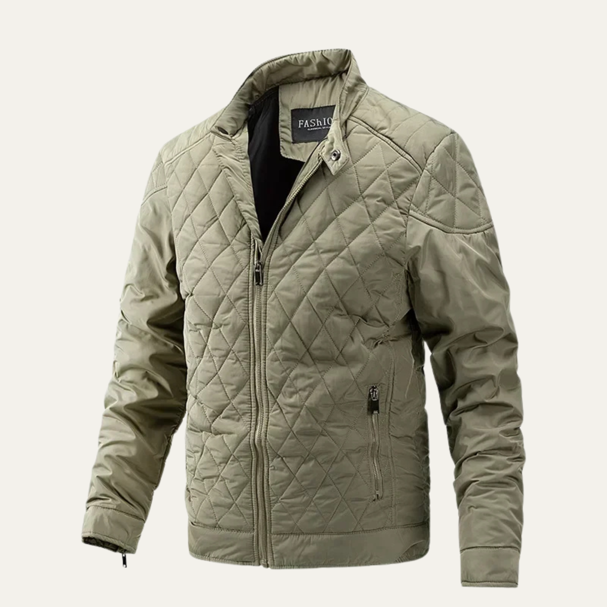 Men's Quilted Insulated Winter Jacket