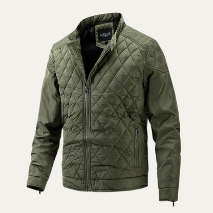 Men's Quilted Insulated Winter Jacket