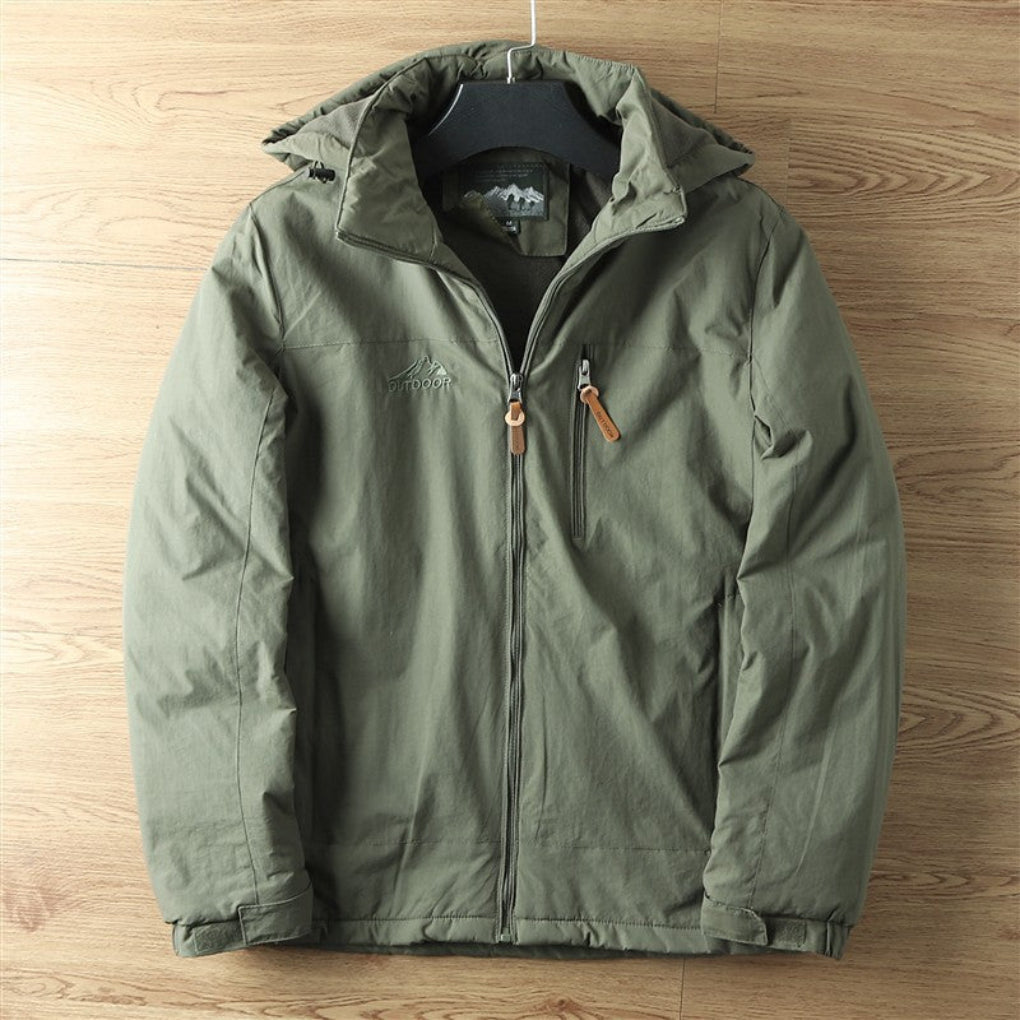 Men's Waterproof Breathable Jacket With Hood