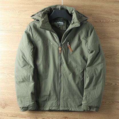 Men's Waterproof Breathable Jacket With Hood