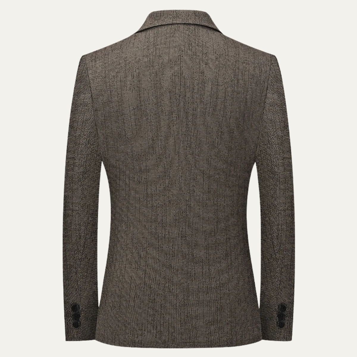 Men's Slim Fit Blazer Two Button Wool Navy