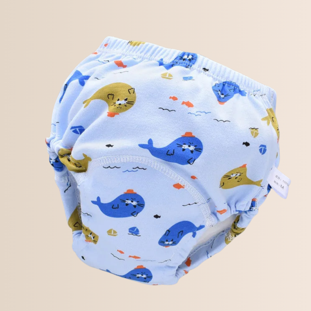 Cotton Reusable Baby Training Pants 6 Layers