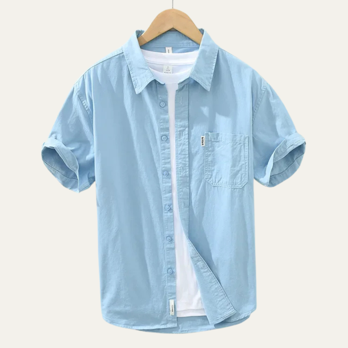 Men's Cotton Casual Shirt With Pocket
