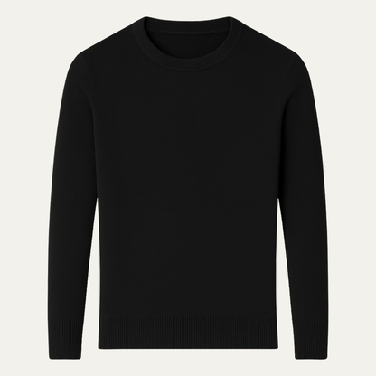 Men's Knitted Crewneck Sweater - VibreMode