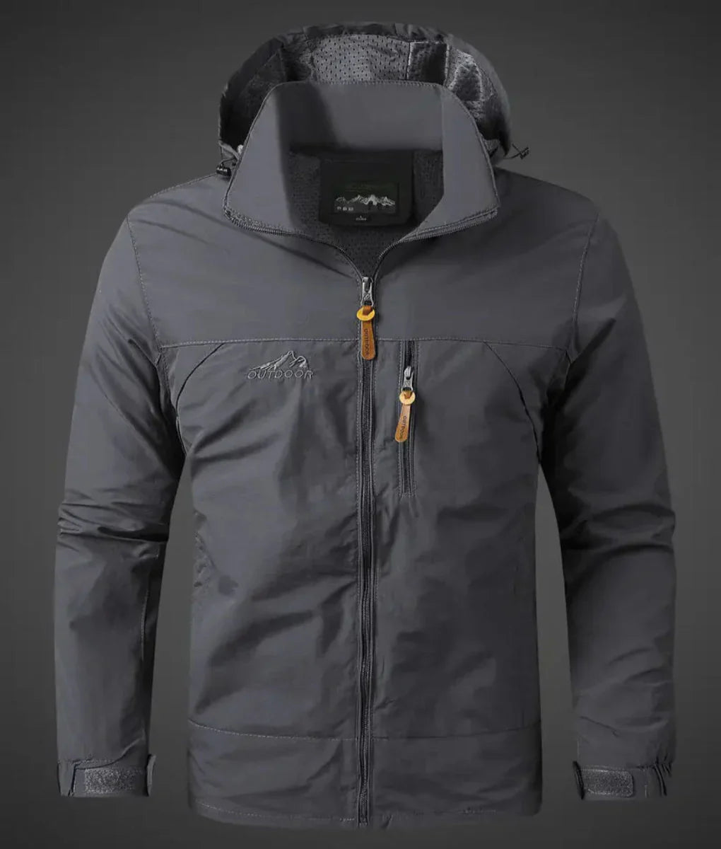 Men's Outdoor Jacket Waterproof Utility
