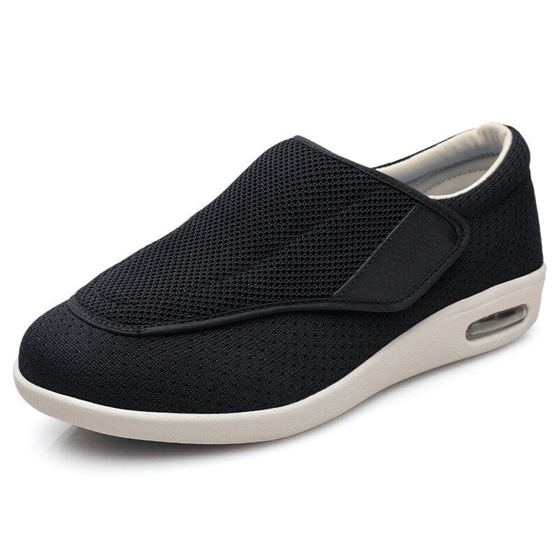 Comfortable Wide Fit Women's Walking Shoes with Air Cushion