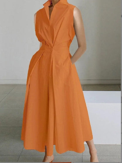 Women's Knee Length Midi Dress