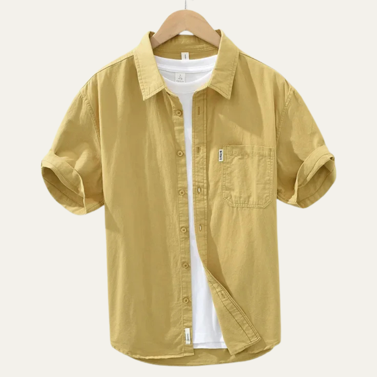 Men's Cotton Casual Shirt With Pocket