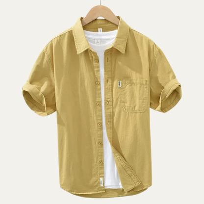 Men's Cotton Casual Shirt With Pocket
