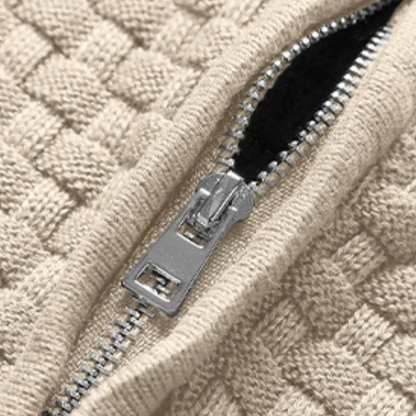 Men's Winter Knitted Half Zip Sweater Warm