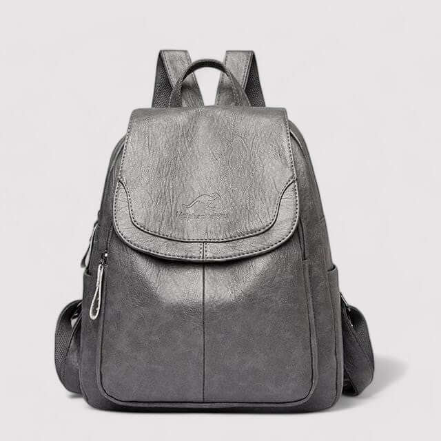 Luxe Faux Leather Backpack